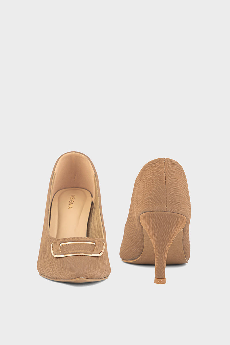 Formal-Court Shoes-IF5078-Dark Beige