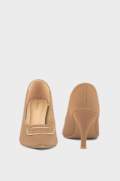 Formal-Court Shoes-IF5078-Dark Beige