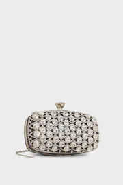 Party Wear Clutch BK4133-Pewter