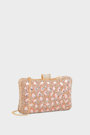 Party Wear Clutch BK4132-Champagne