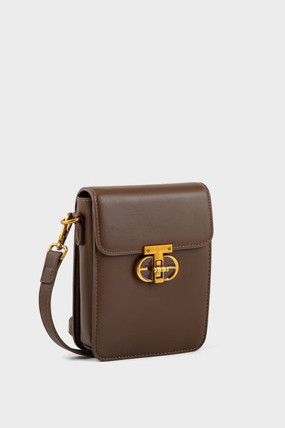 Cross Shoulder Bags BS2357-Brown