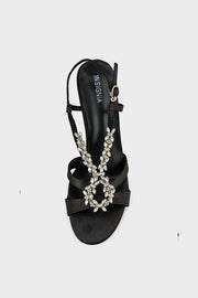 Party Wear Sandal IP2084-Black