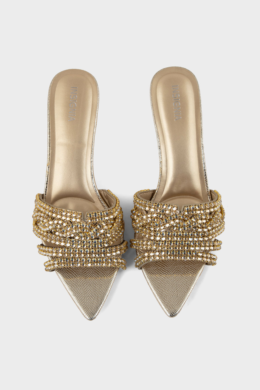 Party Wear Slip On IP0080-Gold