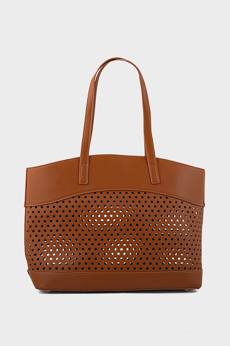 Tote Hand Bags BS2203-Tan