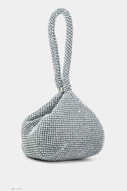 Party Wear Clutch BK4047-Silver