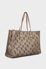 Tote Hand Bags BS2190-Pewter