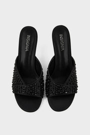 Party Wear Slip On IP0098-Black