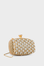 Party Wear Clutch BK4133-Gold