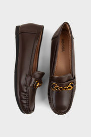 Comfort Moccasin IK7039-Dark Brown