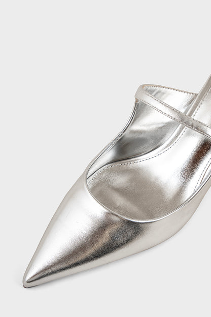 Party Wear Mule IP8517-Silver