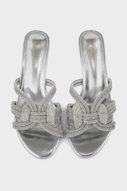 Party Wear Slip On IP0119-Silver