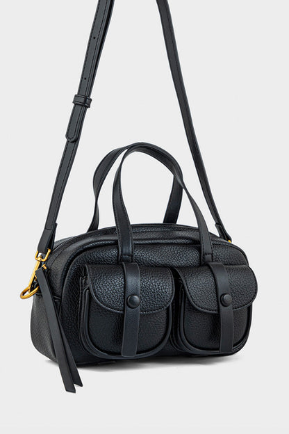 Saddle Shoulder Bags BH0082-Black