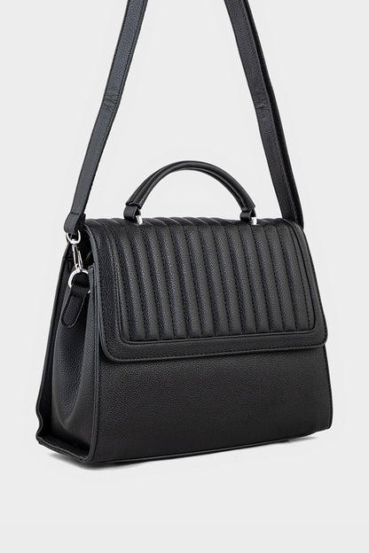 Flap Shoulder Bags BH0093-Black