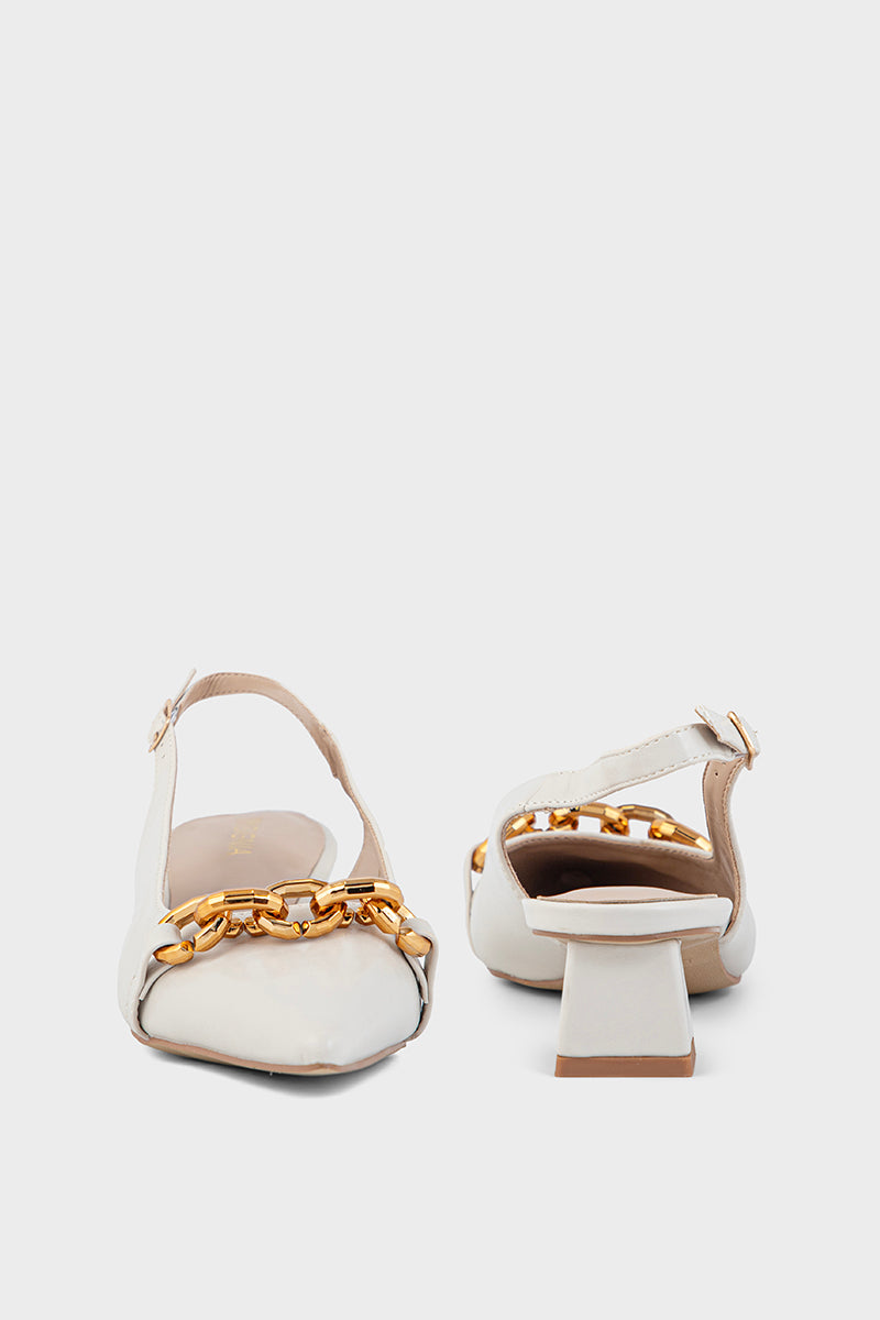 Formal Sling Back IF4040-Off White