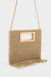 Party Wear Clutch BK4068-Golden