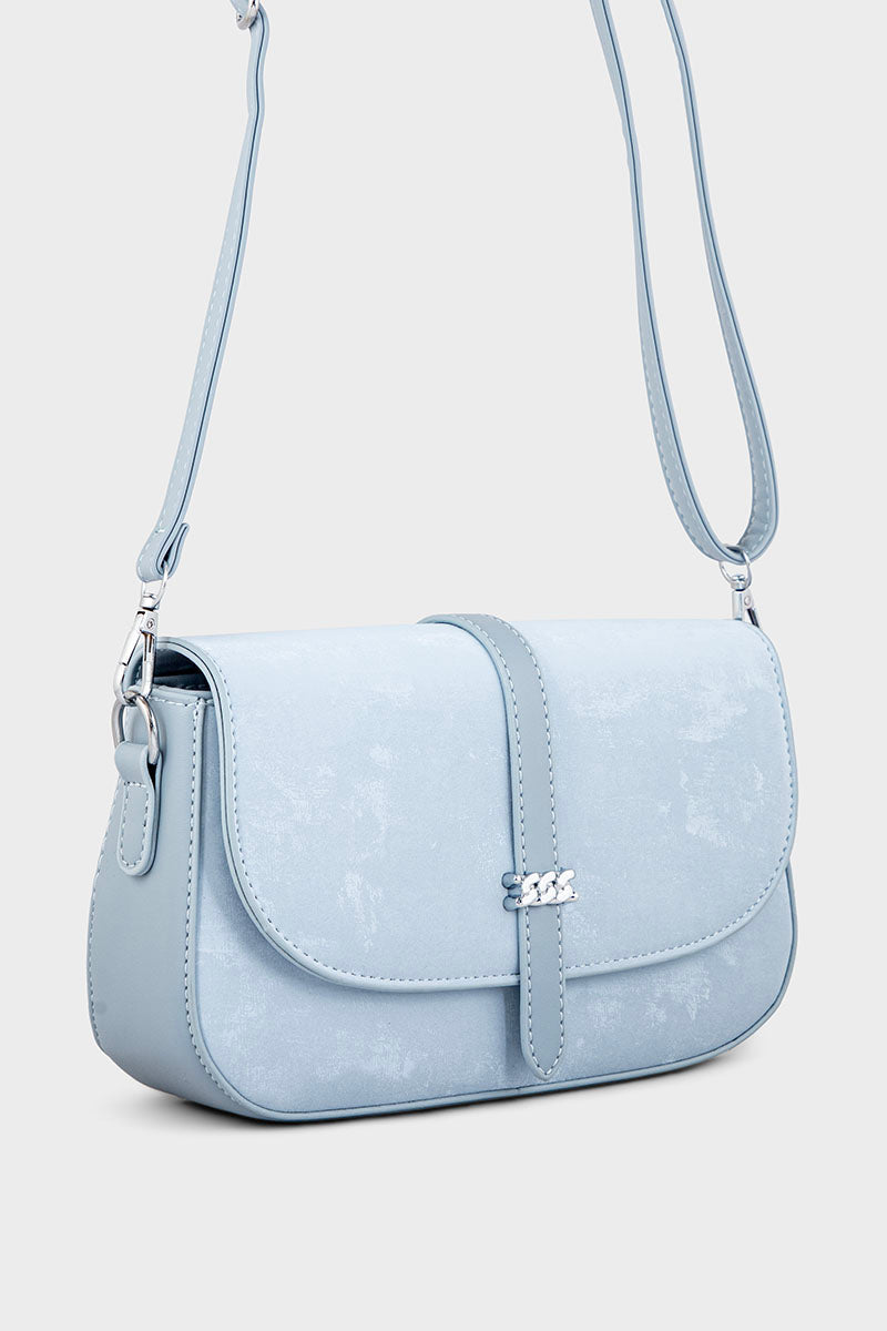 Flap Shoulder Bags BS2133-Blue