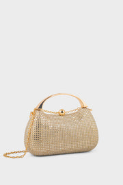 Party Wear Clutch BK4154-Gold