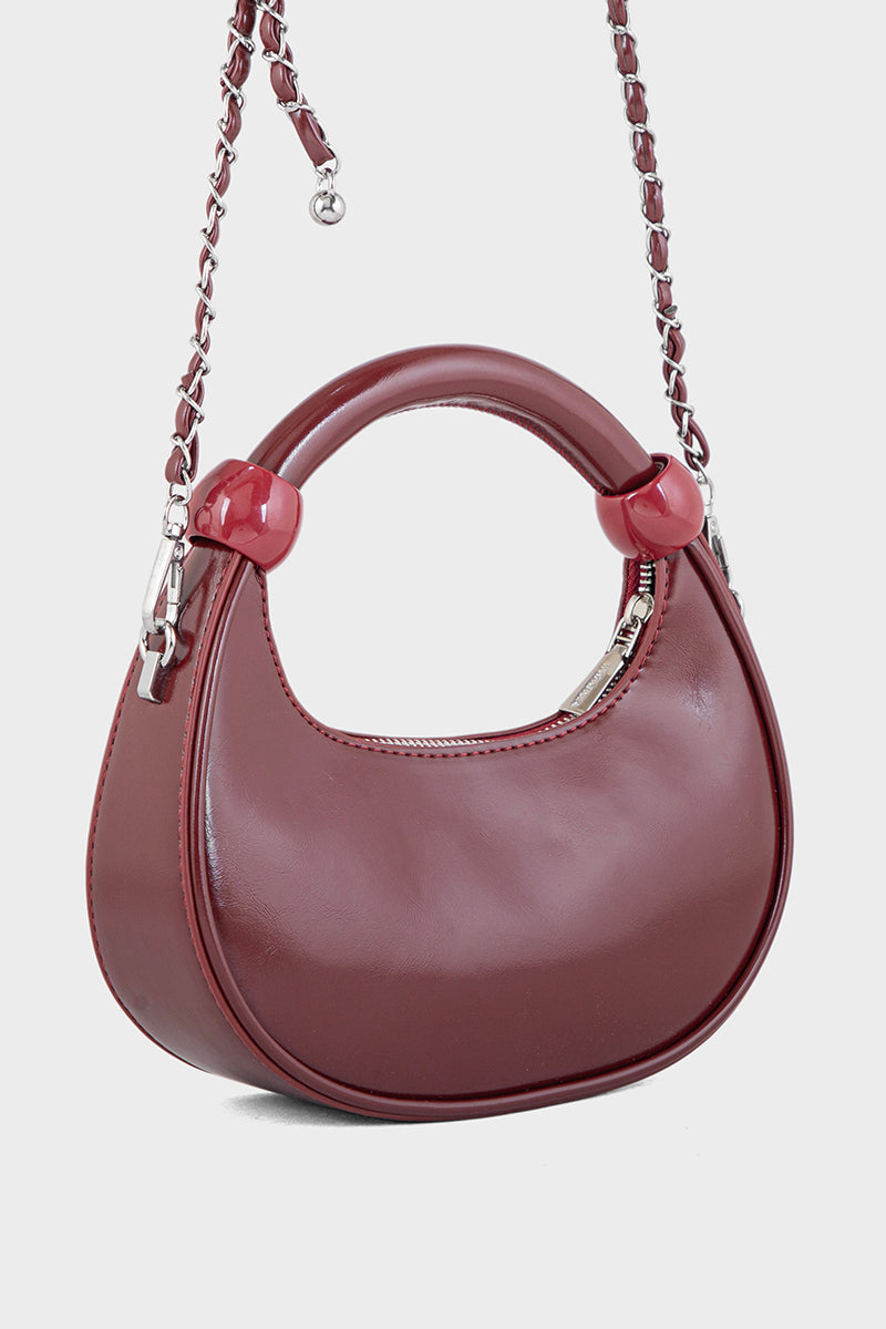 Hobo Hand Bags BH0102-Maroon