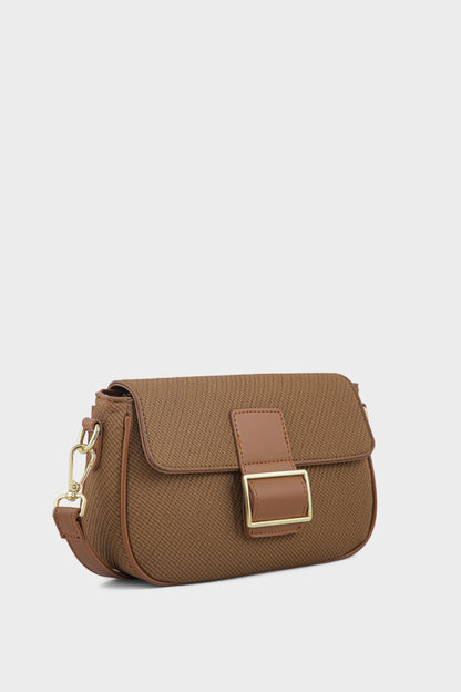 Cross Shoulder Bags BS2295-Brown