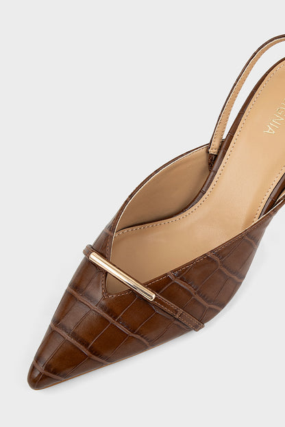 Formal Sling Back IF4098-Brown