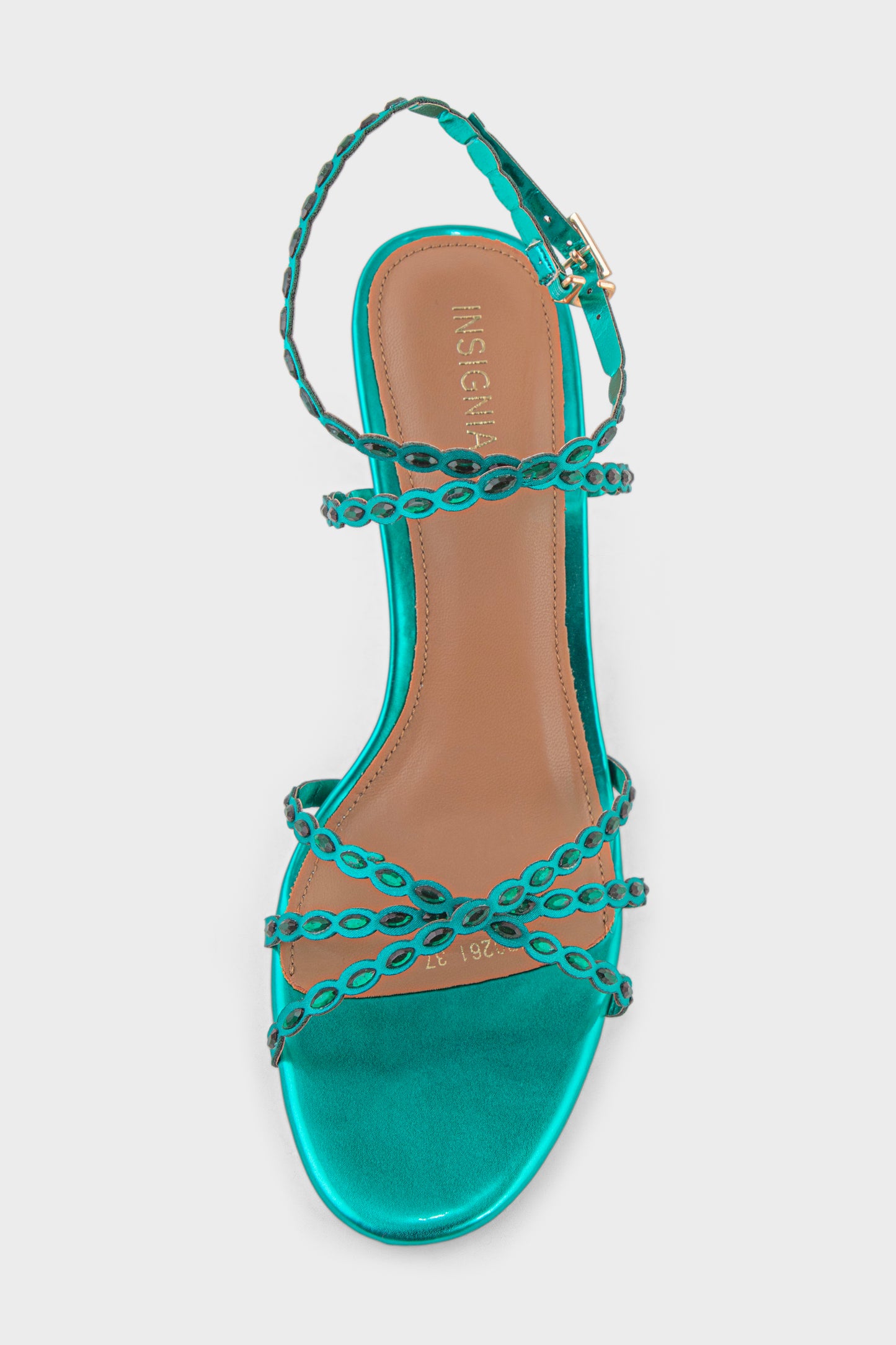 Party Wear Sandal IP2061-Dark Green