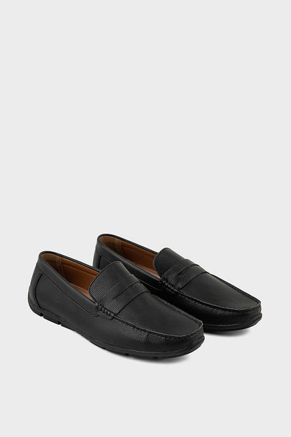 Men Casual Moccasin MC4048-Black