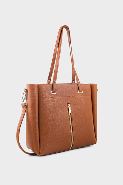 Tote Hand Bags BS2342-Brown