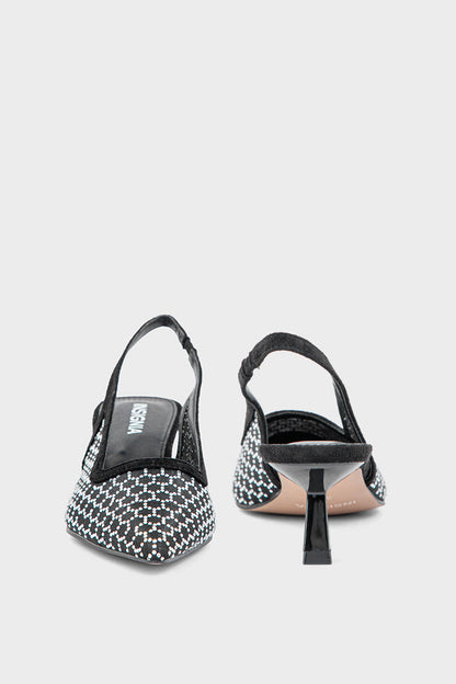 Party Wear Sling Back IP4014-Black