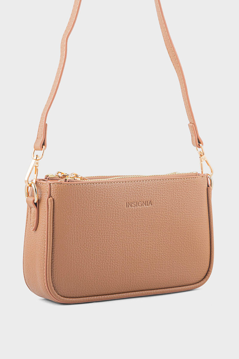 Cross Shoulder Bags BS2168-Brown