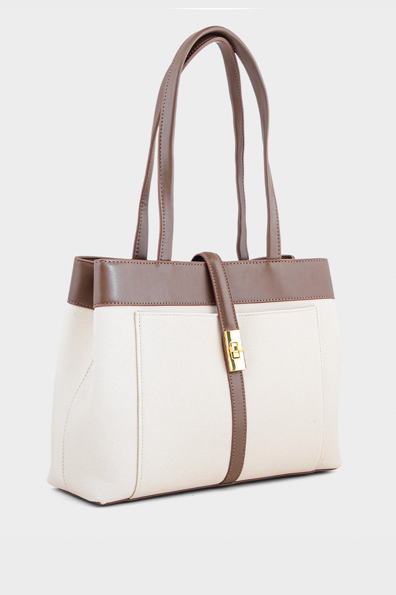 Tote Hand Bags BS2128-Brown