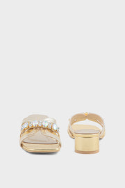 Party Wear Slip On IP0070-Golden