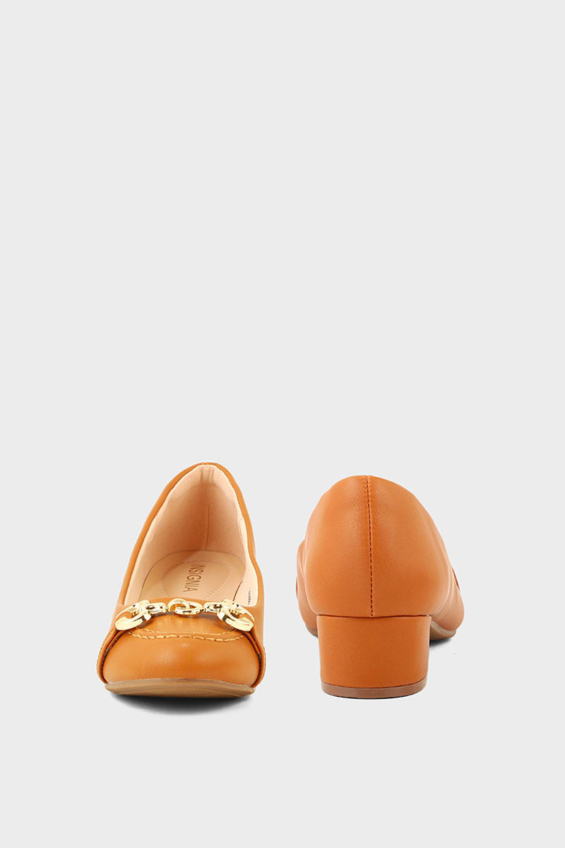 Formal Court Shoes I44488-Tan