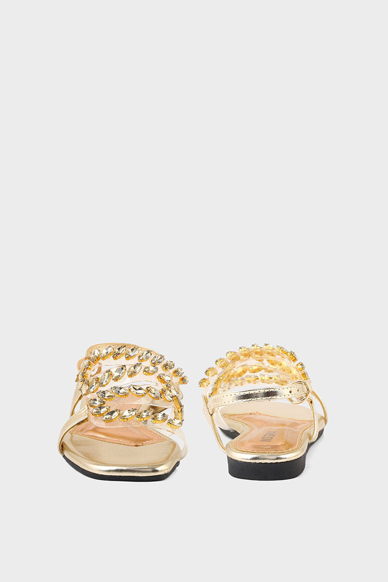 Formal Sandal I38567-Golden