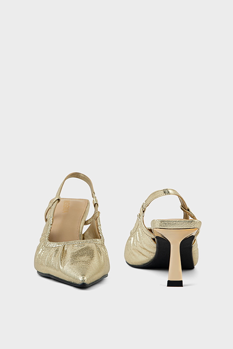 Party Wear Sling Back IP4022-Gold