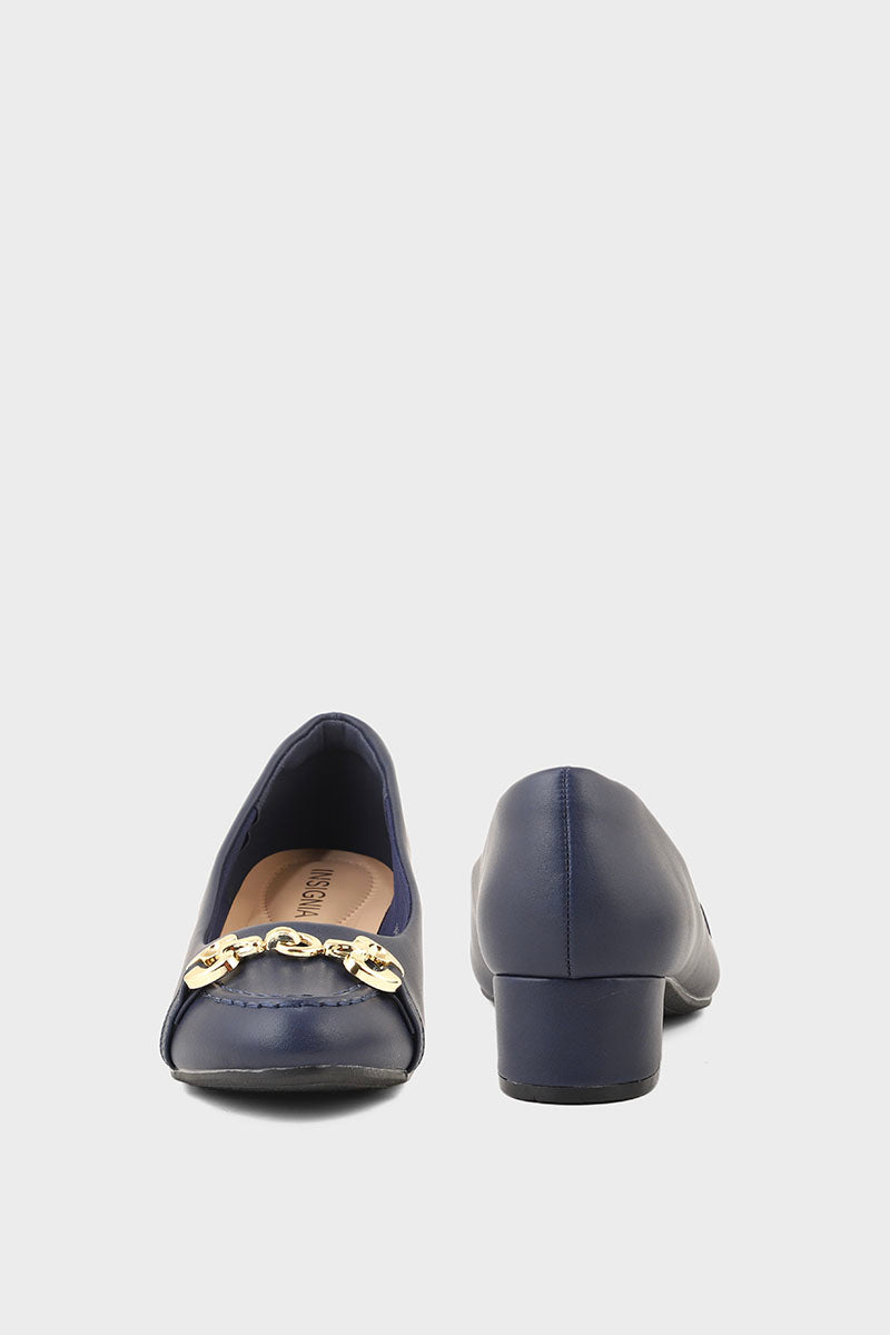 Formal Court Shoes I44488-Navy