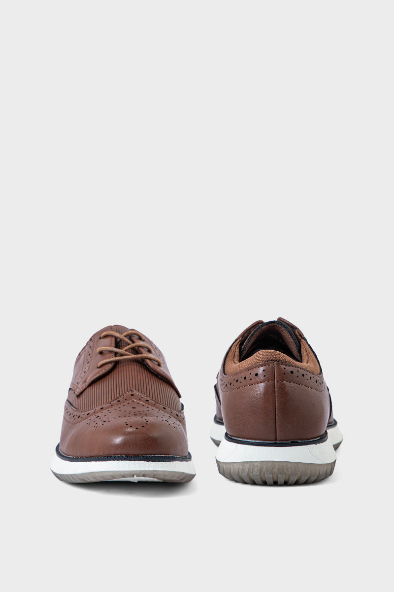 Men Formal Derby MF7502-Brown