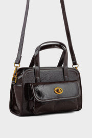 Satchel Shoulder Bags BH0128-Brown