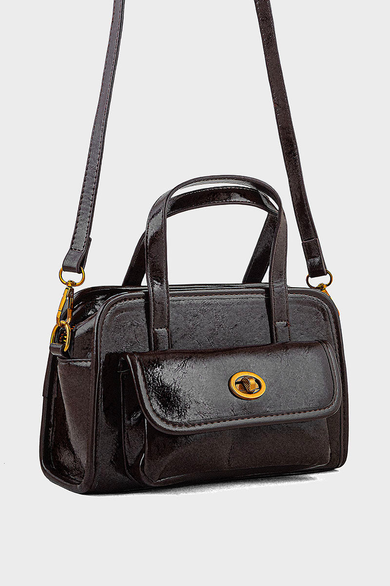 Satchel Shoulder Bags BH0128-Brown