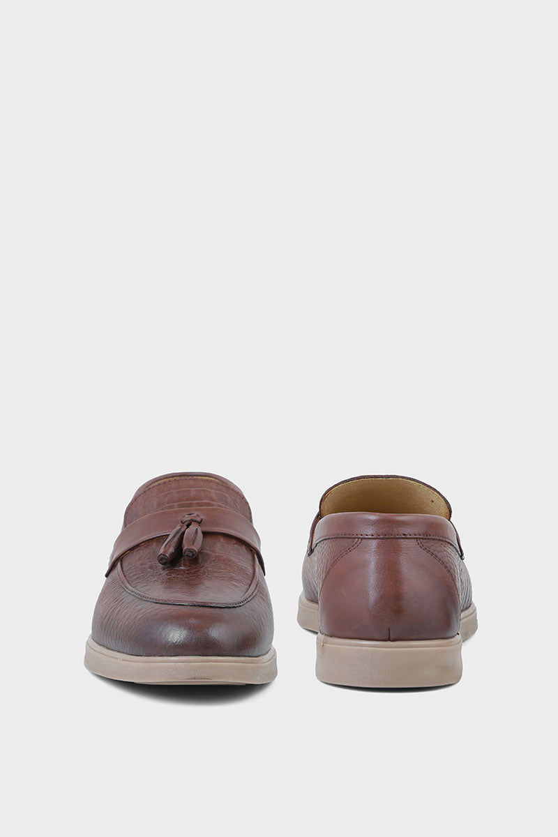 Men Formal Loafers MF7001-Brown