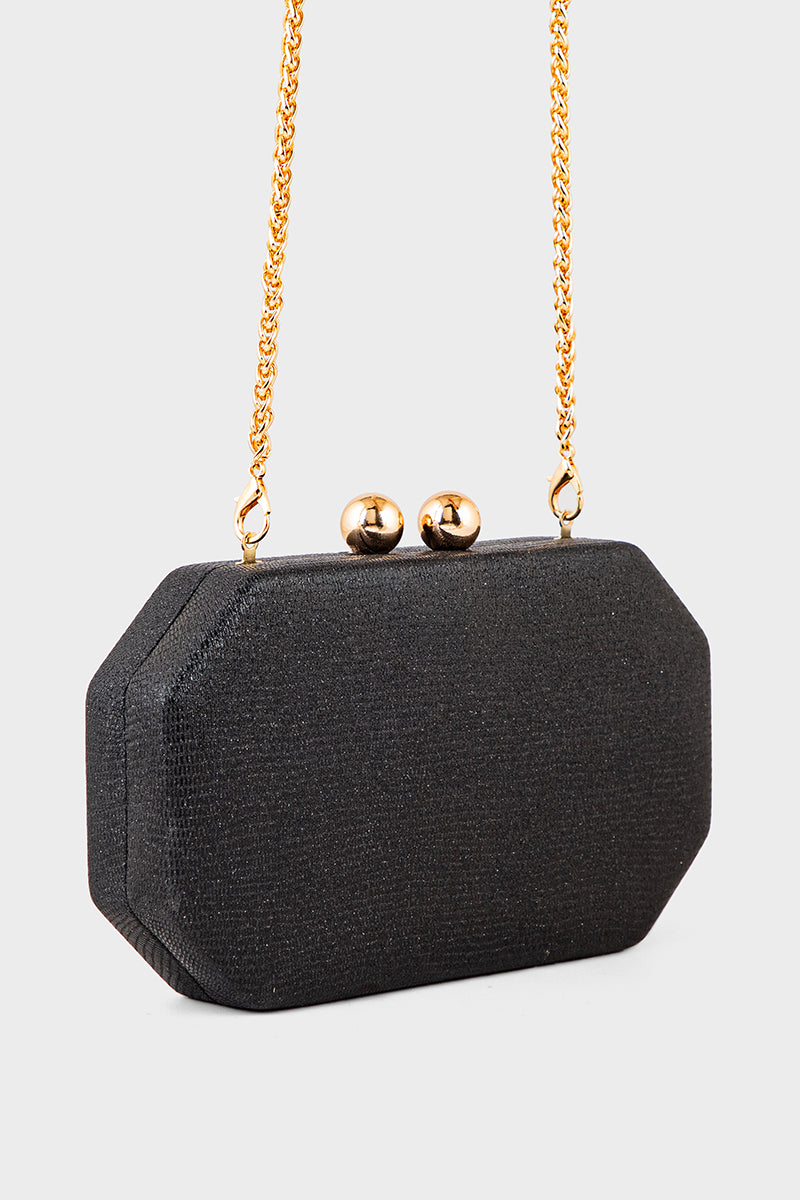 Party Wear Clutch BK4074-Black
