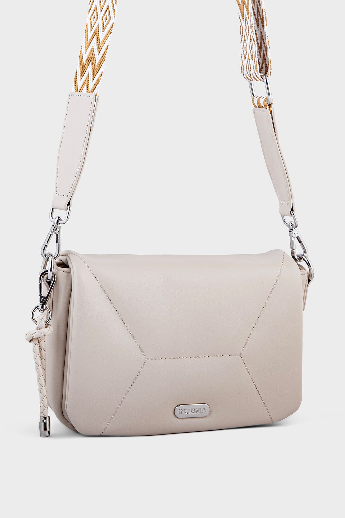 Cross Shoulder Bags BS2048-Beige