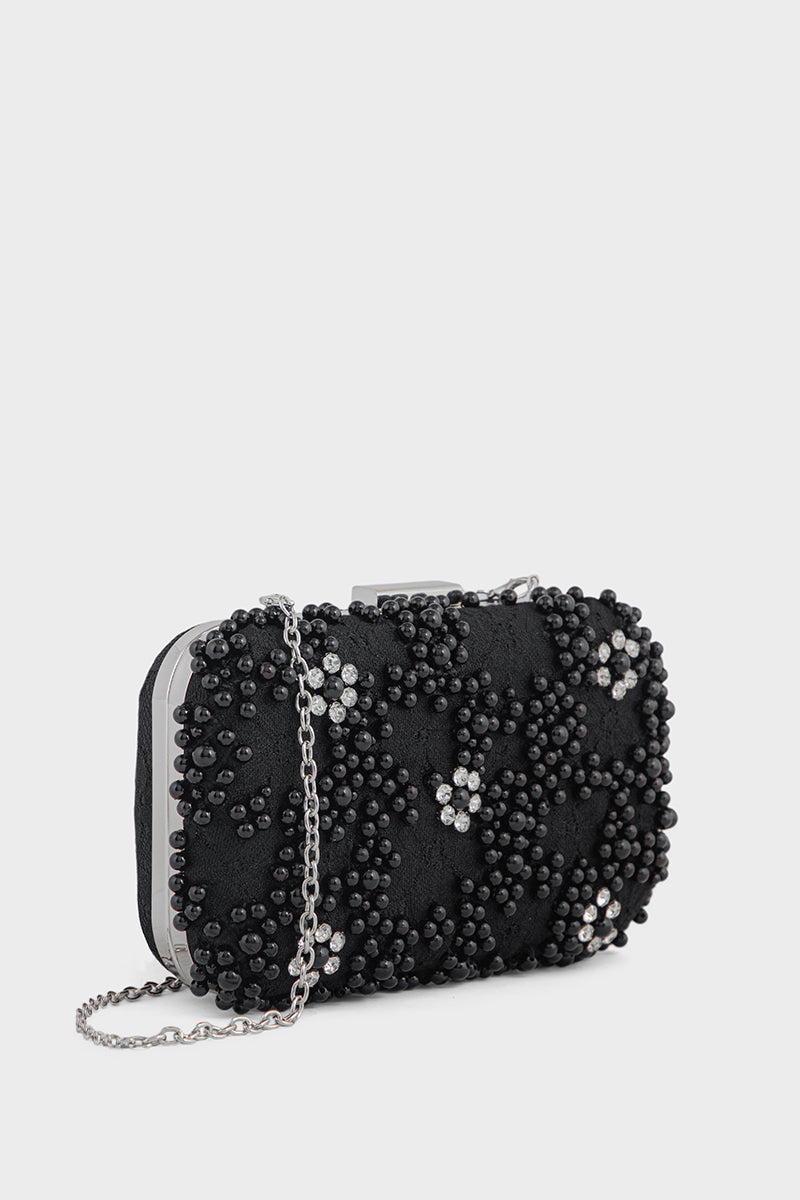 Party Wear Clutch BK4104-Black