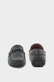 Men Casual Driving Mocs MC4022-Black