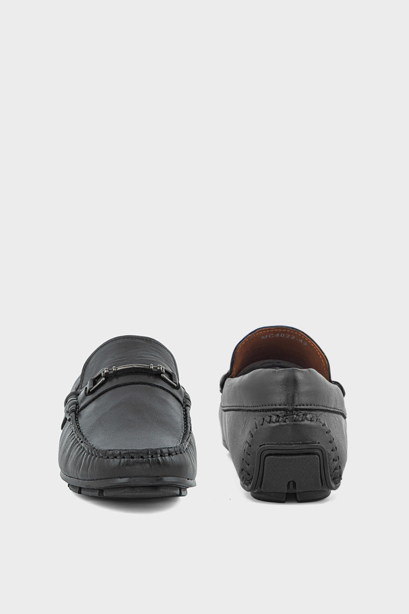 Men Casual Driving Mocs MC4022-Black