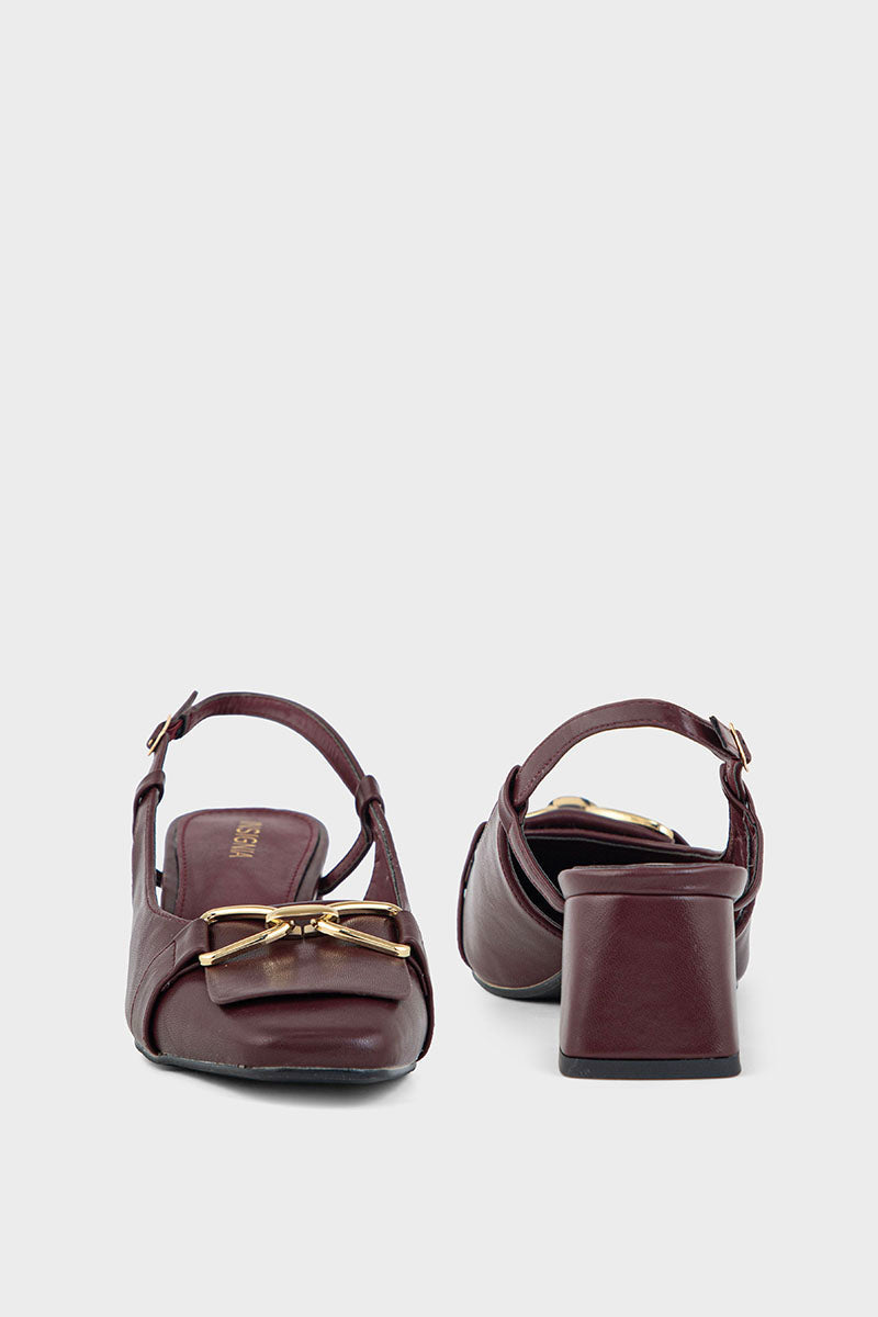 Formal Sling Back IF4041-Maroon
