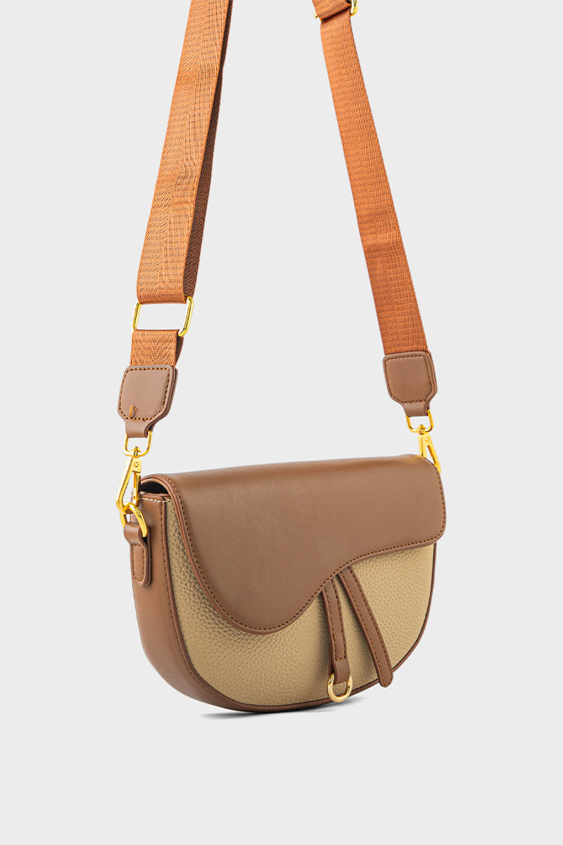 Cross Shoulder Bags BS2205-Tan
