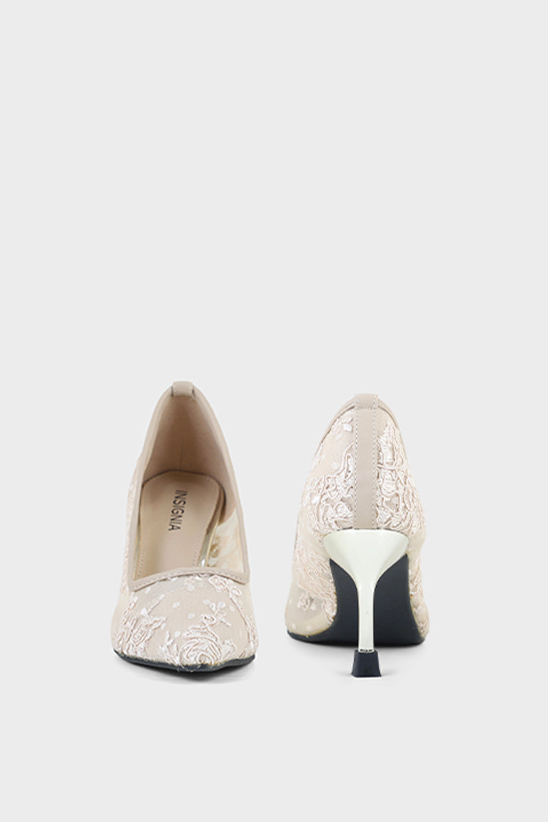 Formal Court Shoes I44431-BEIGE