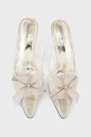 Party Wear Sling Back IP4035-Gold