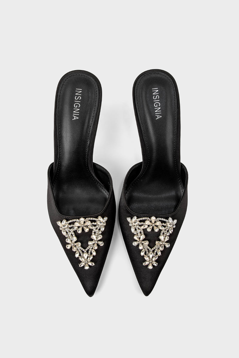 Party Wear Mule IP8515-Black