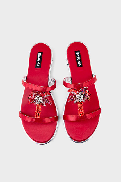 Formal Slip On IF0275-Maroon